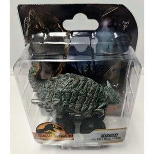 Jurassic World Dominion Zoom Riders ANKYLOSAURUS Toy Fig Park Rare (GW/B-1.14)